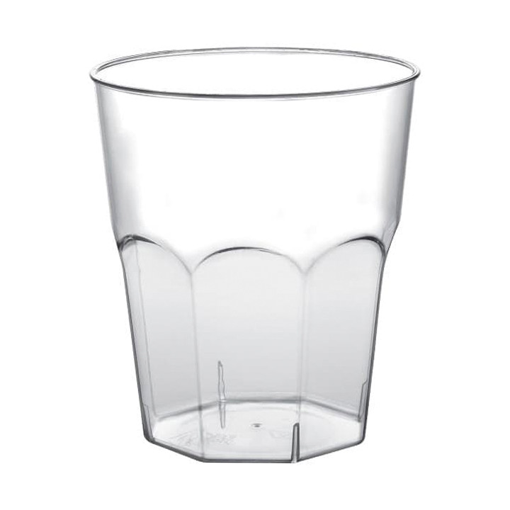 Plastic Cup for Cocktail PP Clear Ø8,4cm 270ml (20 Units) 