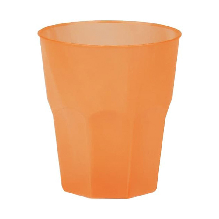 Plastic Cup PP "Frost" Orange 270ml (20 Units) 
