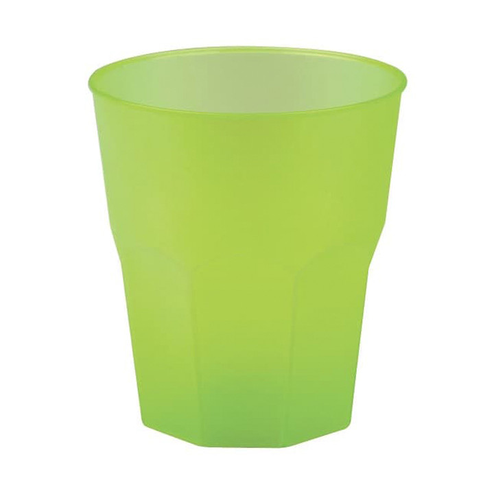 Plastic Cup PP "Frost" Lime Green 270ml (20 Units) 