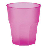 Plastic Cup PP "Frost" Fuchsia 270ml (20 Units) 