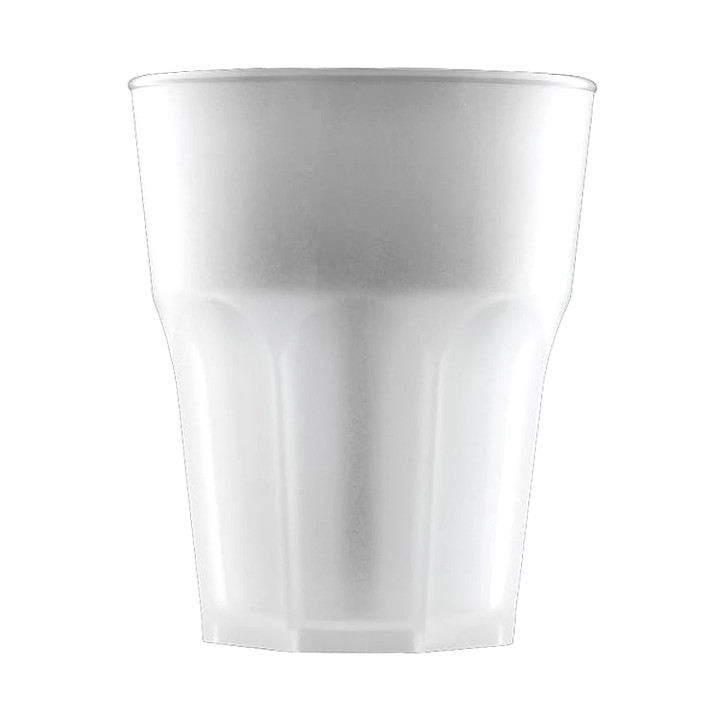 Plastic Cup PP Clear Ø8,5cm 300ml (120 Units)