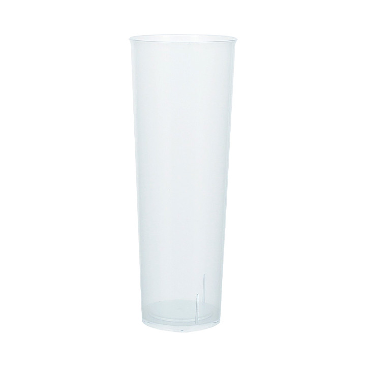 Plastic Collins Glass PP Unbreakable 330 ml (10 Units) 