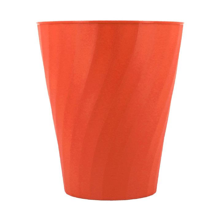 Plastic Cup PP "X-Table" Orange 320ml (8 Units) 