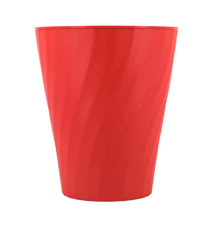 Plastic Cup PP "X-Table" Red 320ml (128 Units)