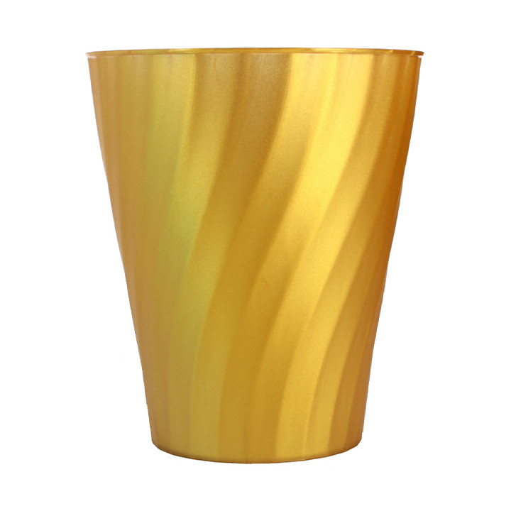 Plastic Cup PP "X-Table" Gold 320ml (8 Units) 