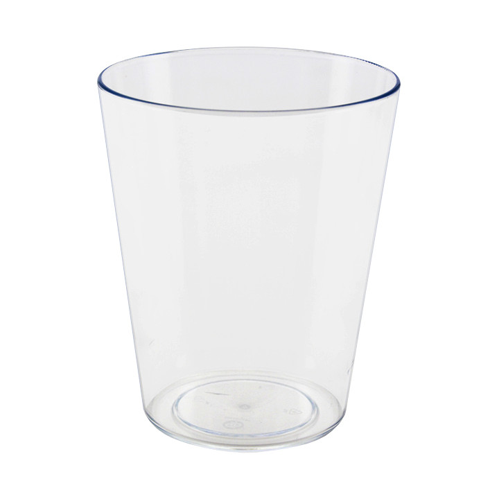 Plastic Pint Glass PS Reusable 420ml (5 Units) 