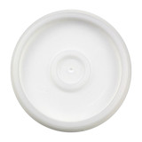 Plastic Lid PS Translucent Ø6,9cm for Foam Cup 4Oz/120ml (100 Units)