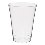 Plastic Cup PS Injection Moulding Clear 250ml (25 Units) 