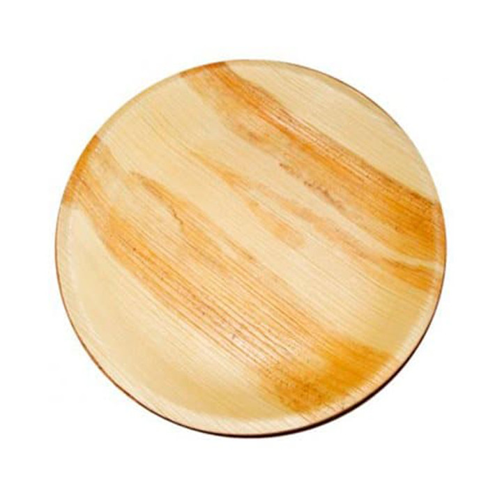 Palm Leaf Plate Round Shape 12,5x2cm (25 Units) 