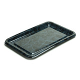 Plastic Platter Rectangular Shape Marble 55X37 cm (5 Units) 