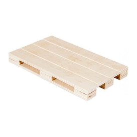 Wooden Mini Pallet Serving Platter 20x12x2cm (40 Units)