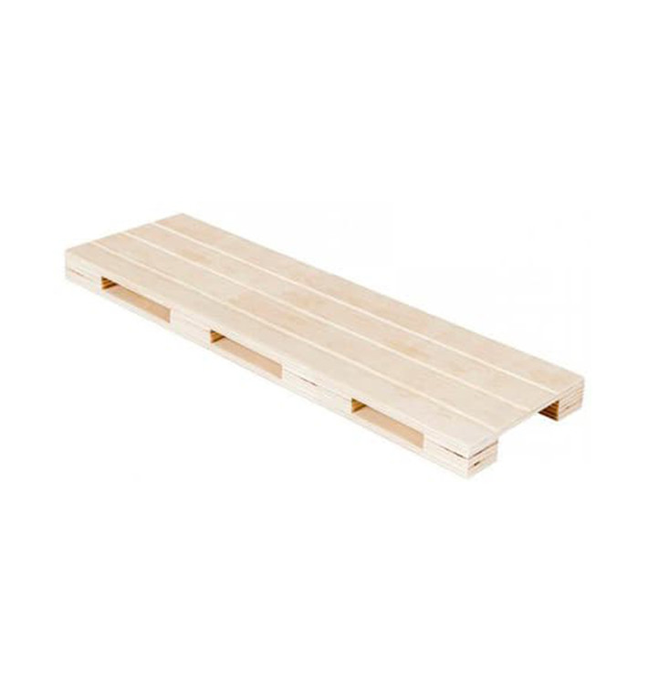 Wooden Mini Pallet Serving Platter 40x15x2cm (1 Unit) 