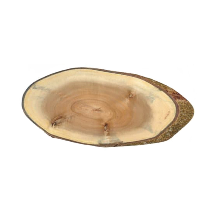 Wooden Serving Platter Oval shape 40,6x20,3x1,9cm (6 Units)