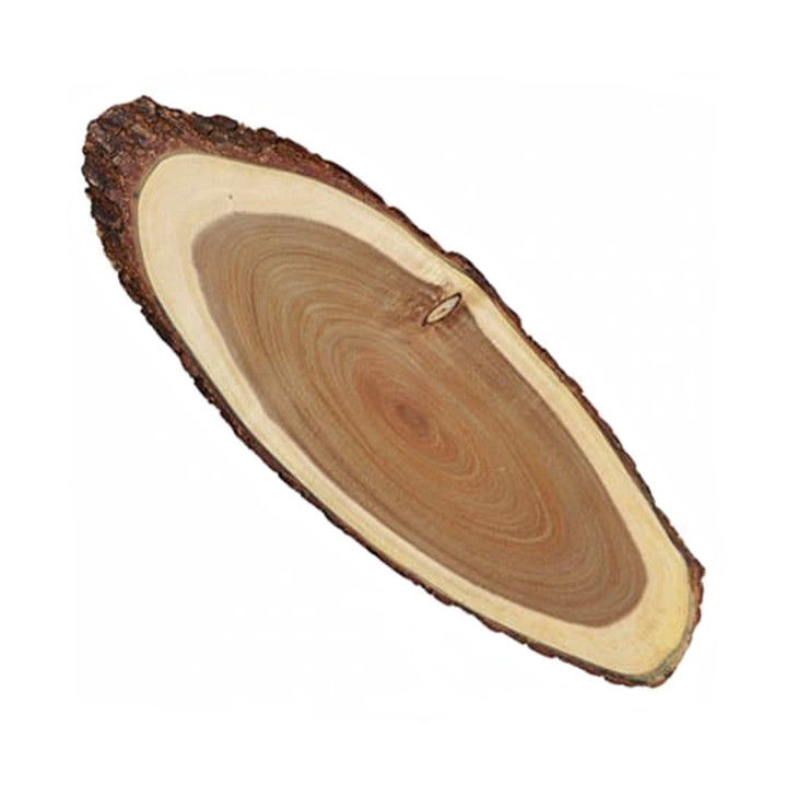Wooden Serving Platter Oval shape 50,8x20,3x1,9cm (1 Unit) 