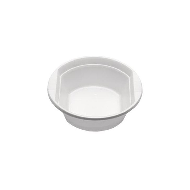 Plastic Bowl PS White 630ml Ø16cm (100 Units)  