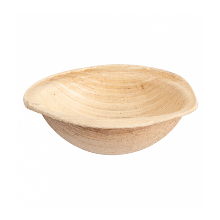 Palm Leaf Semi-sferical Bowl Ø6x2cm (25 Units)