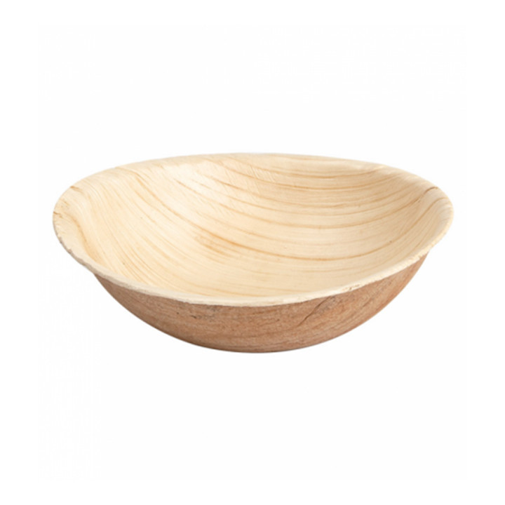 Palm Leaf Mini Bowl 8x8x2cm (25 Units) 