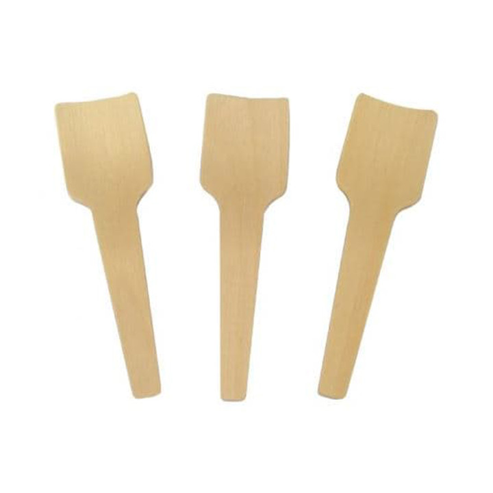 Wooden Ice Cream Spoon 7cm (100 Units)  