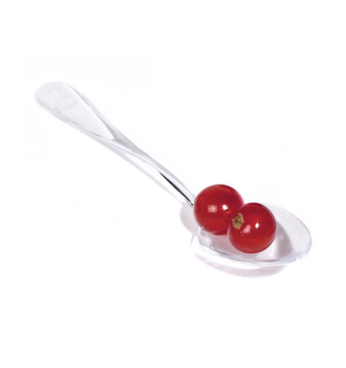 Tasting Teaspoon Clear in Box 10cm (100 Units)  