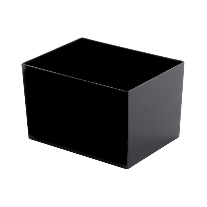 Tasting Plastic Bowl PS Dessert Black 60 ml (360 Units)