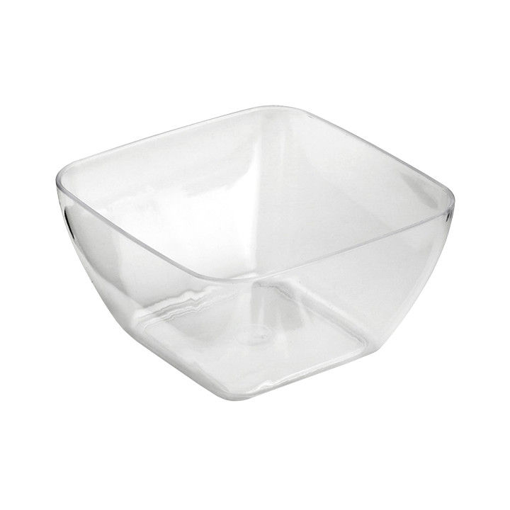 Tasting Plastic Bowl PS Clear 5x5x3 cm 75ml (20 Units)