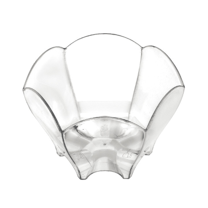 Tasting Plastic Bowl PS "Tulip" Clear 70 ml (25 Units) 