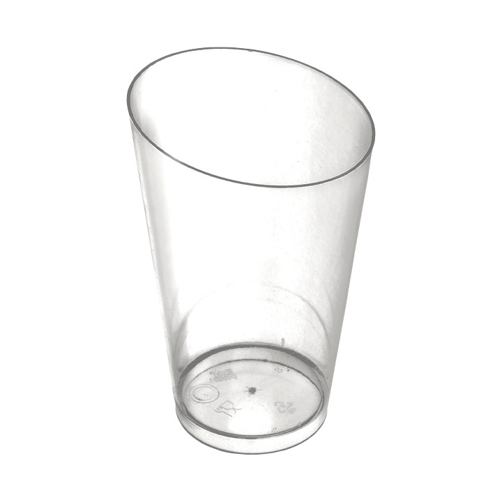 Plastic Tasting Cup PS Cone Shape High Clear 70 ml (500 Units)