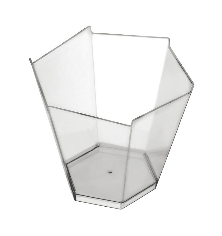 Plastic Tasting Cup PS "Gardenia" Clear 100 ml (25 Units) 