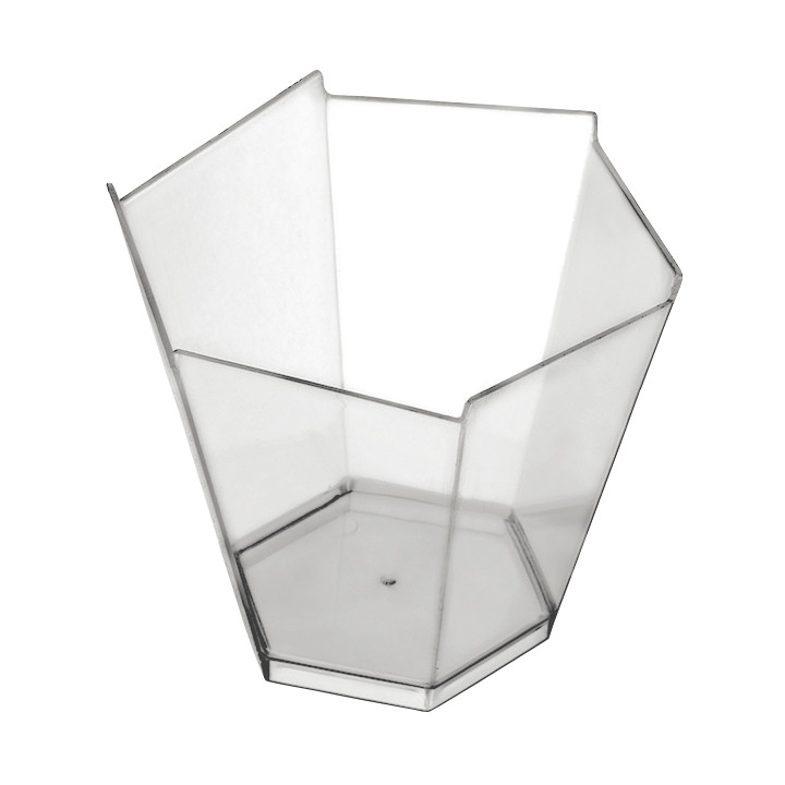 Plastic Tasting Cup PS "Gardenia" Clear 100 ml (25 Units) 