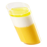 Plastic Tasting Cup PS "Pisa" Clear 4,4x7cm 75ml (8 Units) 