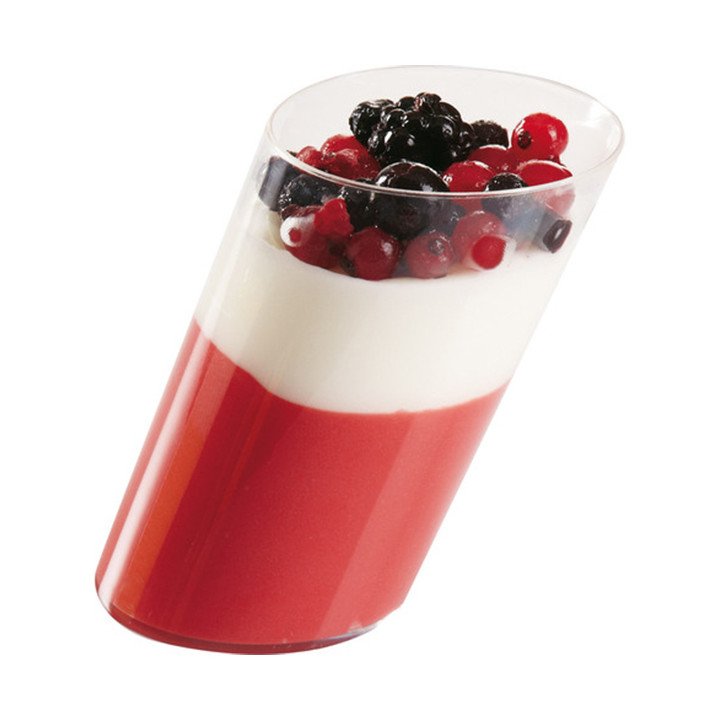 Plastic Tasting Cup PS "Pisa" Clear 170ml (5 Units) 