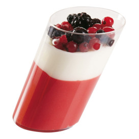 Plastic Tasting Cup PS "Pisa" Clear 170ml (100 Units)