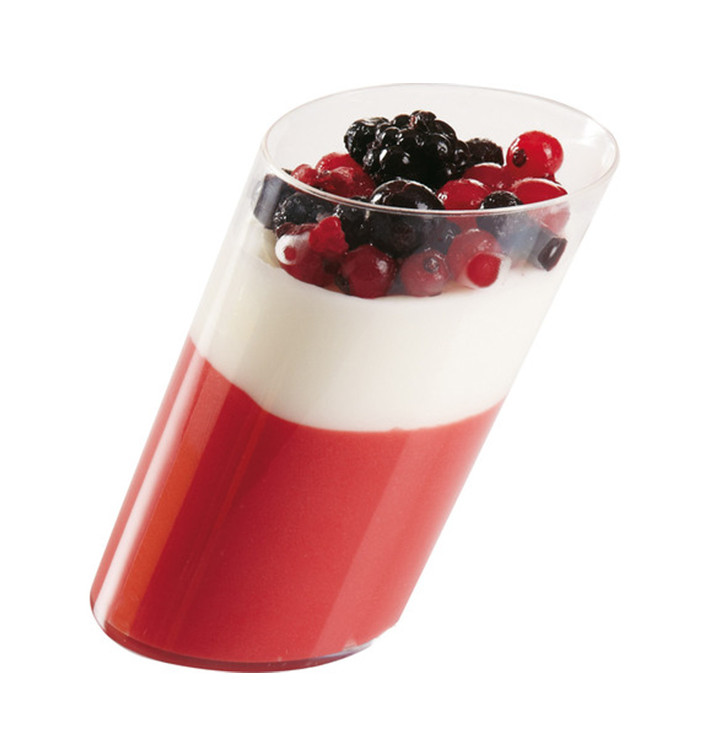 Plastic Tasting Cup PS "Pisa" Clear 170ml (100 Units)