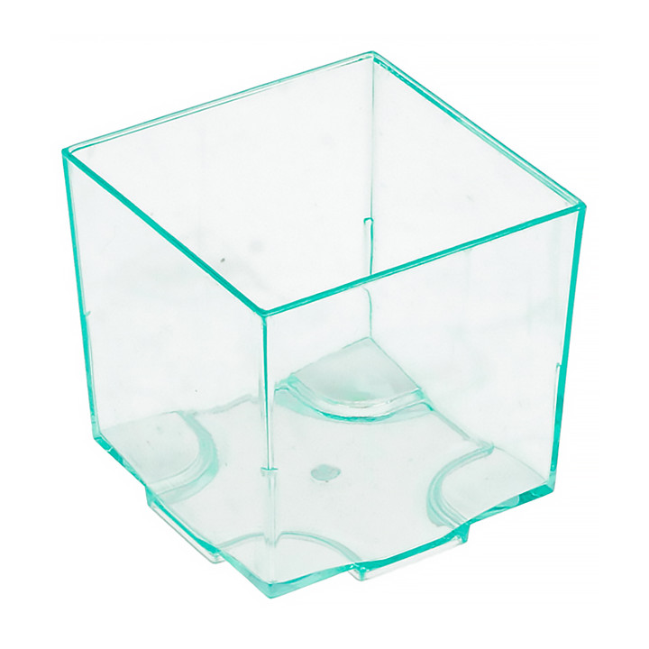 Plastic Tasting Cup PS Water Green 4,2x4,2x4,2cm (200 Units)