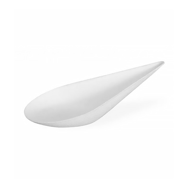 Sugarcane Tasting Spoon White 10x5,2cm (300 Units)
