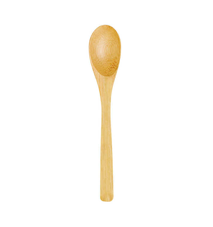 Bamboo Teaspoon 12cm (50 Units) 