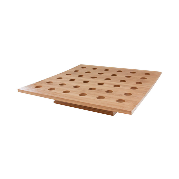 Bamboo Serving Cone Holder 36 slots (10 Units)