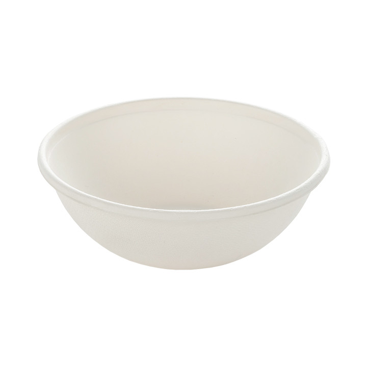 Sugarcane Mini Bowl Round Shape White 8x5cm (500 Units)