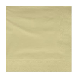 Red "Vichy" Double Point Paper Cocktail Napkin 20x20cm (100 Units)