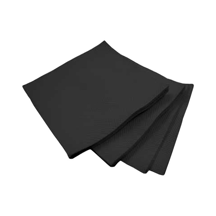 Paper Napkin Micropoint Black 20x20cm 2C (100 Units)  