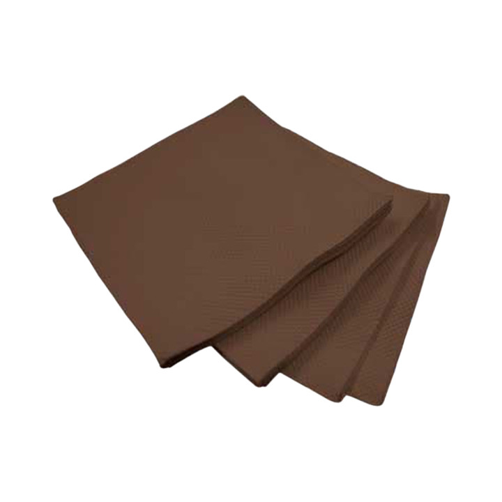 Paper Napkin Micropoint Brown 20x20cm 2C (2.400 Units)