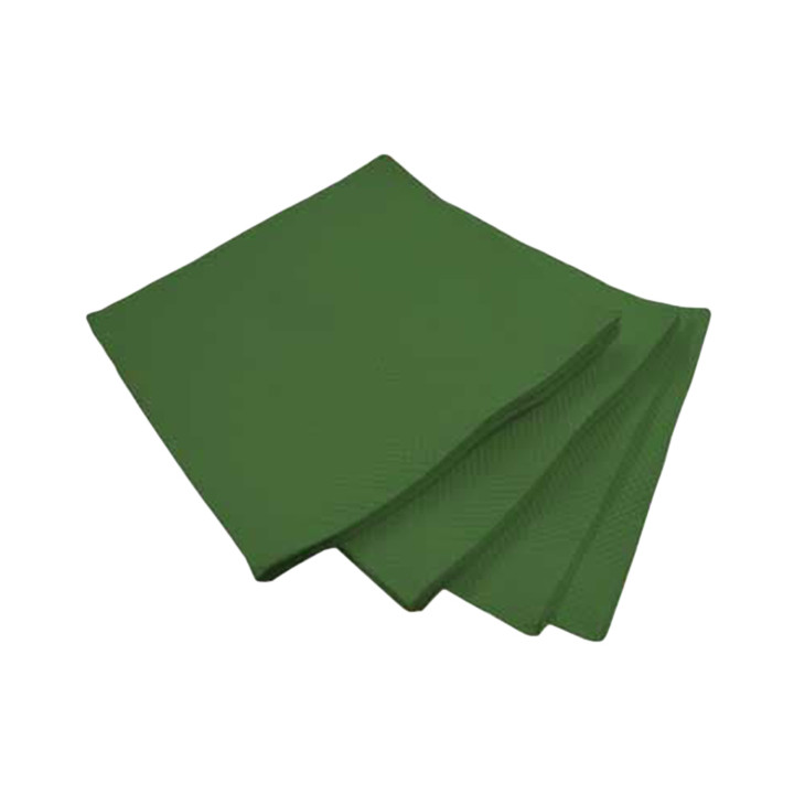 Paper Napkin Micropoint Green 20x20cm 2C (100 Units)  