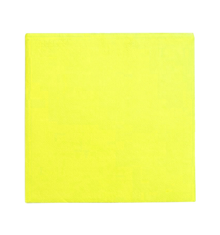 Paper Napkin Yellow 25x25cm (1400 Units)  