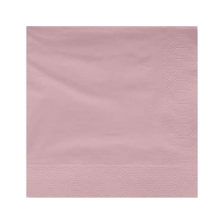 Paper Napkin Edging Salmon 2 Layers 30x30cm (4500 Units)