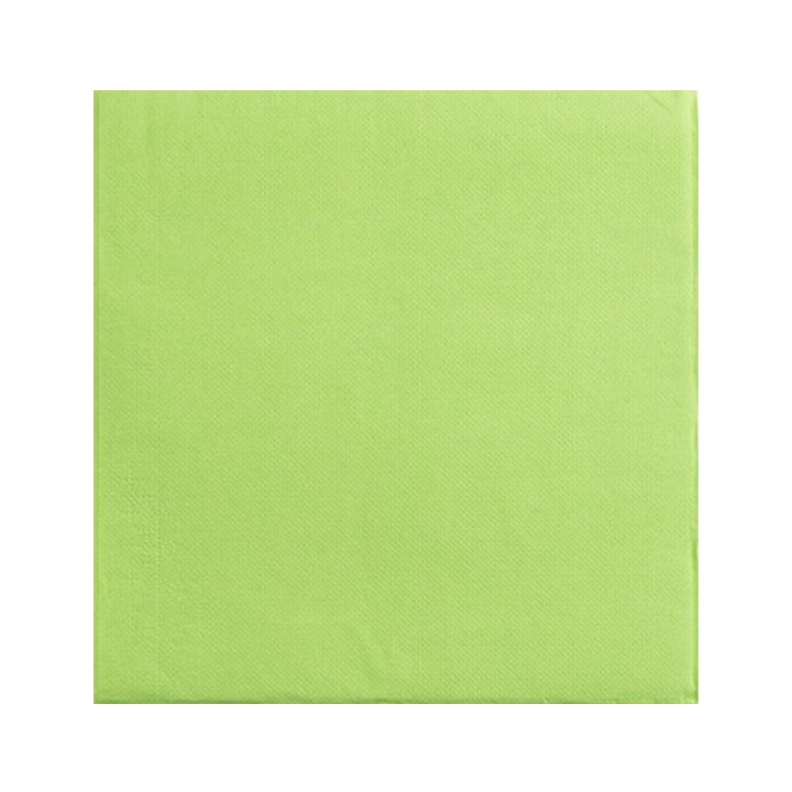 Paper Napkin Double Point Pistachio 2C 33x33cm (1.200 Units)