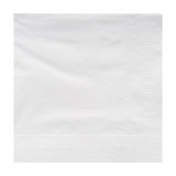 Paper Napkin Edging White 40x40cm 2C (50 Units)
