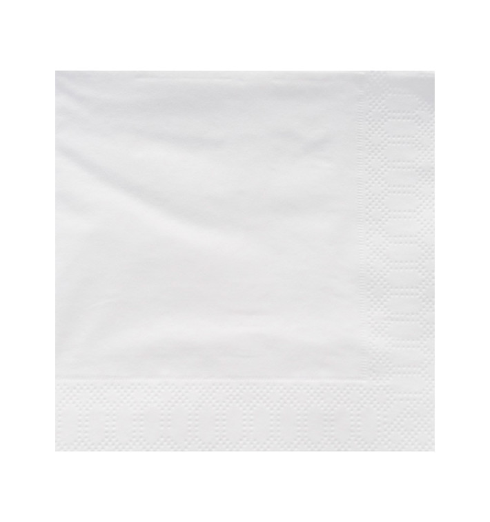 Paper Napkin Edging White 40x40cm 3C (1800 Units)