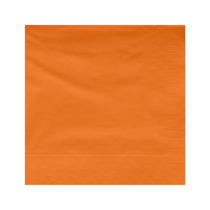 Paper Napkin Edging Terracotta 40x40cm (2400 Units)