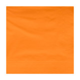 Paper Napkin Edging Orange 40x40cm (50 Units) 