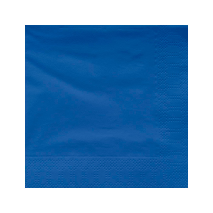 Paper Napkin Edging Blue 40x40cm (1200 Units)